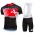 WILIER 2015 zwart rouge Fietskleding Fietsshirt Korte+Korte Fietsbroeken Bib 2297