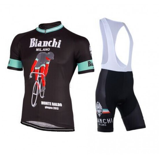 2015 Bianchi Milano Fietskleding Fietsshirt Korte+Korte Fietsbroeken Bib 1529