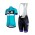 2015 ALE Dames Blauw Fietskleding Fietsshirt Korte+Korte Fietsbroeken Bib 3582