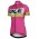 2015 ALE Dames rose Fietsshirt Korte Mouw 3587