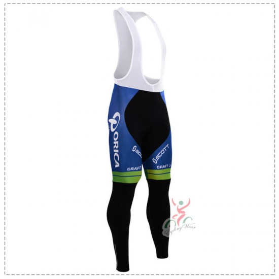 2015 Orica Greenedge Lange fietsbroeken Bib 2375