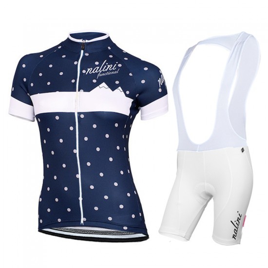 2015 Dames NA Siele bleu Snow Dames Fietskleding Fietsshirt Korte+Korte fietsbroeken Bib 3609