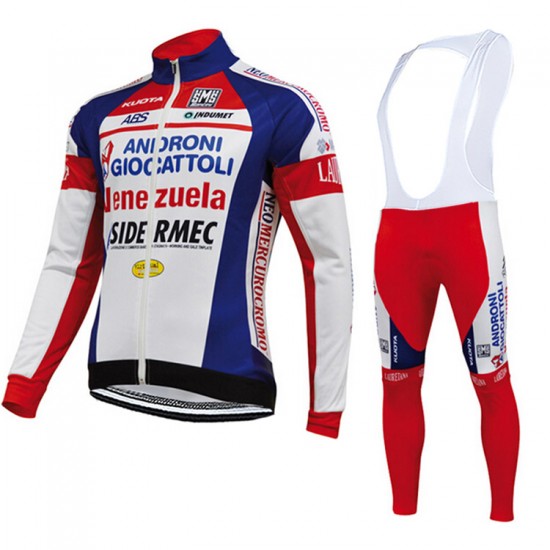 2015 ANDRONI GIOCATTOLI Fietskleding Fietsshirt lange mouw+Lange fietsbroeken Bib 2577