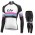 Dames LIV RACE DAY SS 2015 Long white Fietskleding Fietsshirt lange mouw+Lange fietsbroeken 3645
