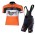 2015 team orange roompot regen Fietskleding Fietsshirt Korte+Korte fietsbroeken Bib 2644