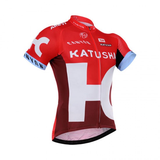 2016 Katusha Fietsshirt Korte Mouw 20160039