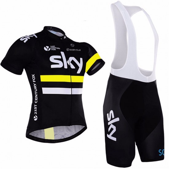 2016 SKY Fietskleding Fietsshirt Korte+Korte fietsbroeken Bib 03 20160086