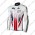 2016 Team SKY British Winter Fietsshirt lange mouw Wit Rood Blauw 2016001