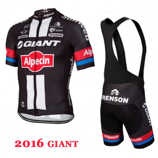 2016 Giant Fietskleding Fietsshirt Korte+Korte fietsbroeken Bib 20160146