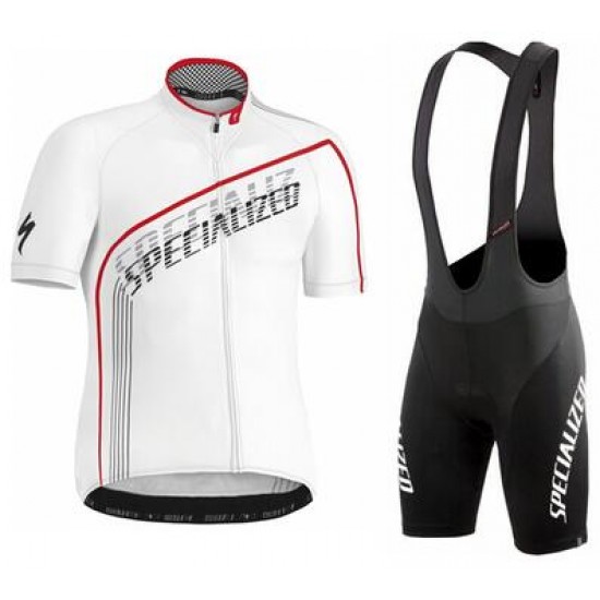 2016 Specialized SL Expert wit Fietskleding Fietsshirt Korte+Korte fietsbroeken Bib 2016036020