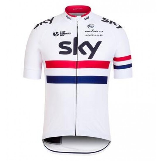 2016 SKY British Fietsshirt Korte Mouw 2016036011