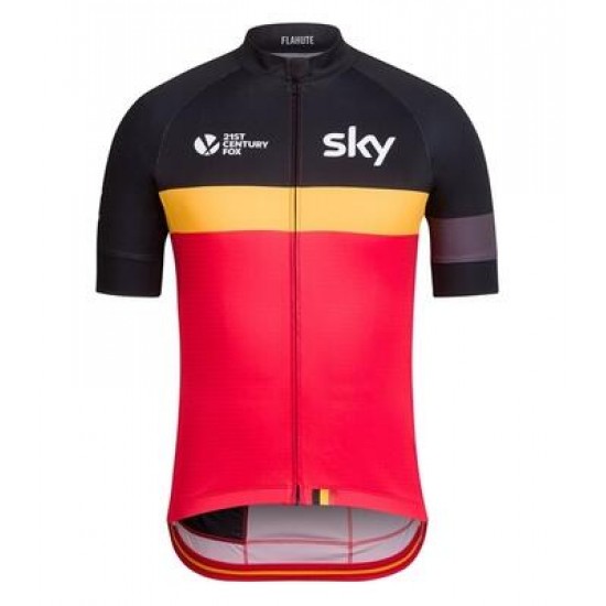 2016 SKY Belgium Fietsshirt Korte Mouw 2016036014