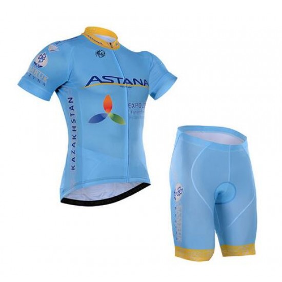 2016 Astana Fietskleding Fietsshirt Korte+Korte fietsbroeken 2016036175