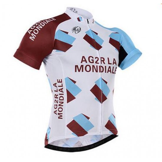 2016 Ag2r La Mondiale Fietsshirt Korte Mouw 2016036187