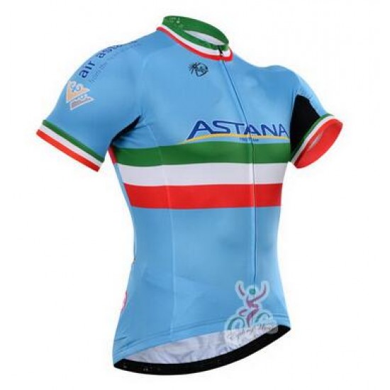 2016 Astana Fietsshirt Korte Mouw 2016036177