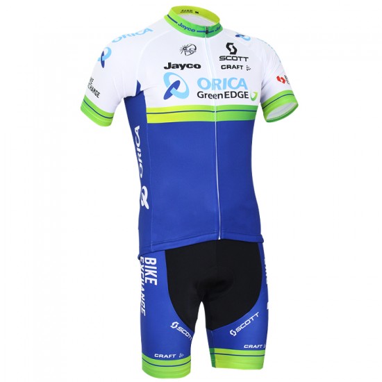 2016 ORICA GreenEDGE Fietskleding Fietsshirt Korte+Korte fietsbroeken 2016036046