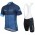 2016 Strava blauw Fietskleding Fietsshirt Korte+Korte Fietsbroeken Bib 2016036675