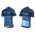 2016 Strava Fietsshirt Korte Mouw blauw 2016036660