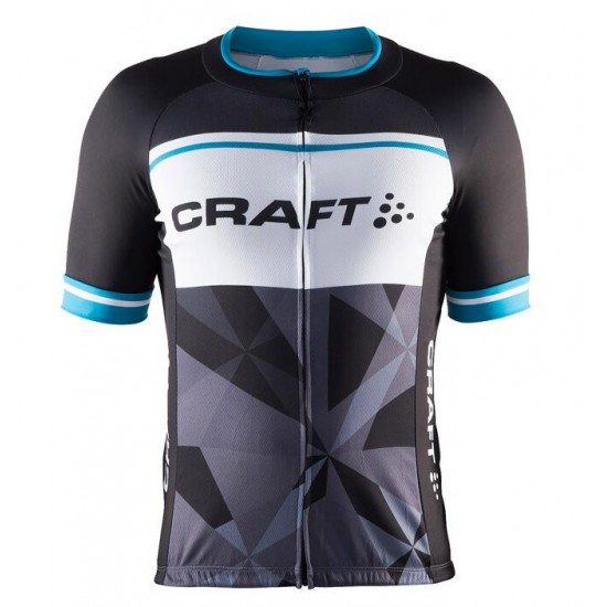 2016 CRAFT Classic Logo Fietsshirt Korte Mouw blauw 2016036530