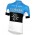 2016 Cofidis Champion d-Estonie blauw Fietsshirt Korte Mouw 2016036524