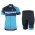 2016 Scott RC Pro zwart blauw vrouwen Fietskleding Fietsshirt Korte+Korte Fietsbroeken 2016036652