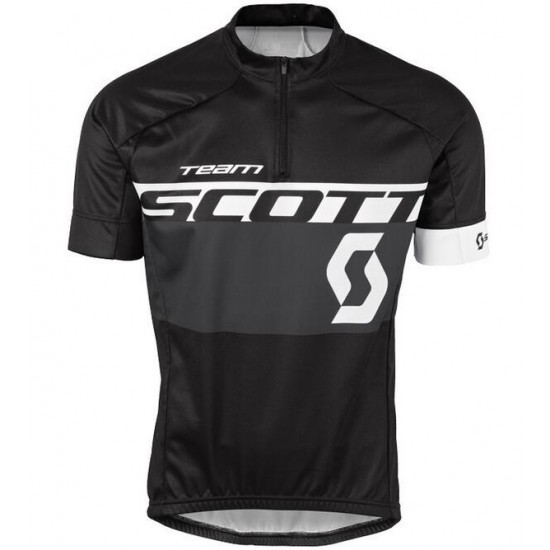 2016 Scott Fietsshirt Korte Mouw zwart wit 2016036645