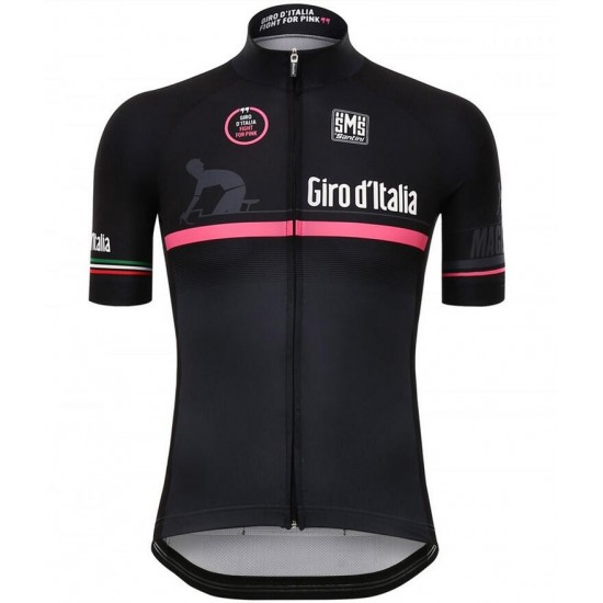 Giro d-Italia 2016 zwart Fietsshirt Korte Mouw 2016036738