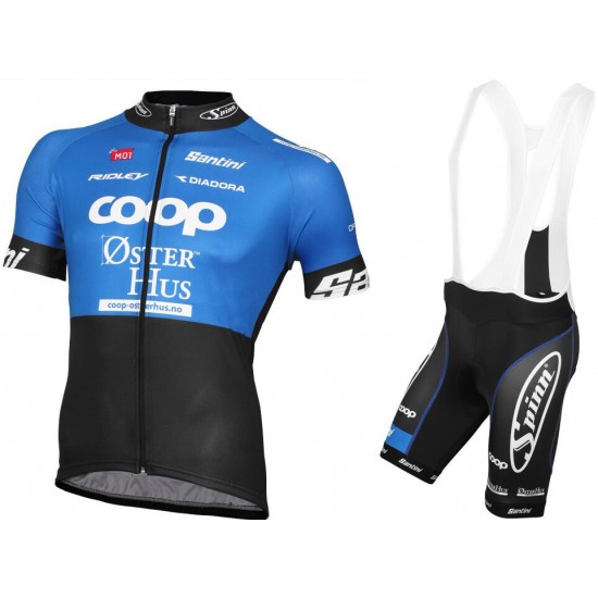 2015 COOP A STER HUS-RIDLEY Fietskleding Fietsshirt Korte+Korte fietsbroeken Bib 2016036705