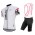 NALINI PRO Logo Summer Fietskleding Fietsshirt Korte+Korte Fietsbroeken Bib wit 20160971