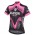 Bianchi Milano Tuela Dames Fietsshirt Korte Mouw zwart rose 20160920