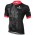 Bianchi Milano Cinca Fietsshirt Korte Mouw zwart rood 20160911