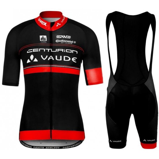 VAUDE Centurion III Fietskleding Fietsshirt Korte+Korte Fietsbroeken Bib 20161017