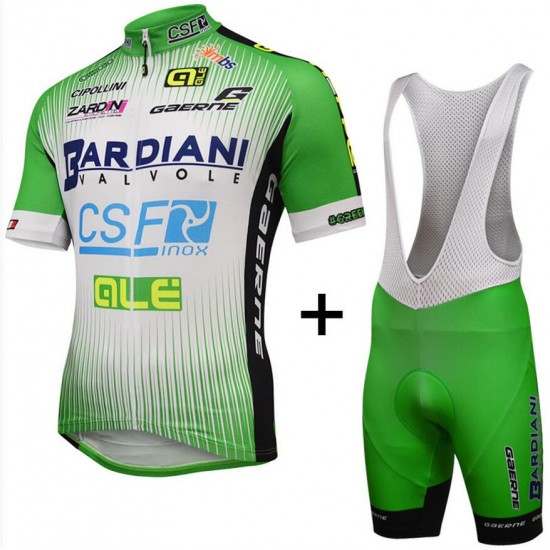 2016 Bardiani Csf Fietskleding Fietsshirt Korte+Korte Fietsbroeken Bib 20160889