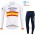 Spanish Winter Fleece Astana Pro Team 2021 Fietskleding Fietsshirt Lange Mouw+Lange Fietsbroek Bib 20210359