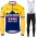 Jumbo Visma SLovenia Pro Team 2021 Fietskleding Fietsshirt Lange Mouw+Lange Fietsbroek Bib 20210378