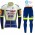 Winter Fleece Wanty Pro Team 2021 Fietskleding Fietsshirt Lange Mouw+Lange Fietsbroek Bib 20210482