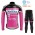 Winter Fleece Xelliss Pro Team 2021 Fietskleding Fietsshirt Lange Mouw+Lange Fietsbroek Bib 20210414