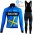 Winter Fleece Asturias Pro Team 2021 Fietskleding Fietsshirt Lange Mouw+Lange Fietsbroek Bib 20210337