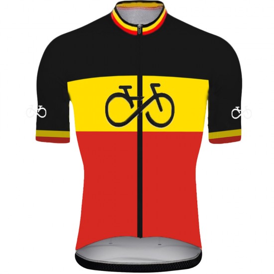 belgium Pro 2021 Team Wielershirt Korte Mouw 20210416