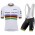 quick step champion Pro 2021 Team Fietskleding Fietsshirt Korte Mouw+Korte Fietsbroeken Bib 20210498