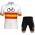 spain Pro 2021 Team Fietskleding Fietsshirt Korte Mouw+Korte Fietsbroeken Bib 20210442