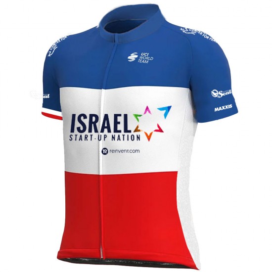 Israel Start Up nation France Pro Team 2021 Wielershirt Korte Mouw 20210583