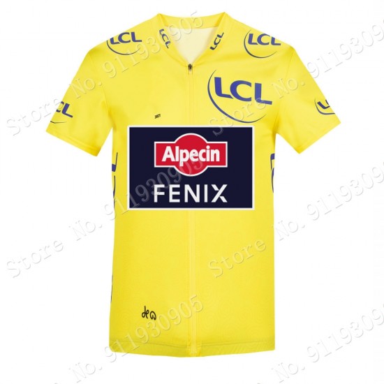 Alpecin Fenix Tour De France Pro Team 2021 Wielerkleding Fietsshirt Korte Mouw 70622