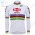 Winter 2021 Alpecin Fenix World Champion wit Fietsshirt Lange Mouw 91