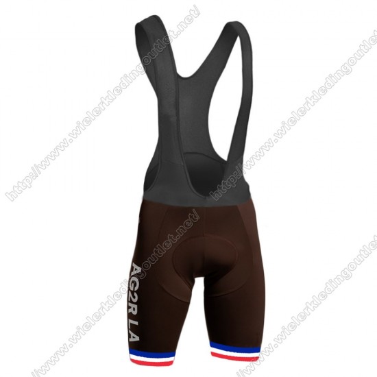 Ag2r Mondiale Citroen 2021 France Korte Fietsbroeken Bib 63