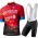 Bahrain Victorious 2021 Team Wielerkleding Fietsshirt Korte Mouw+Korte Fietsbroeken 79