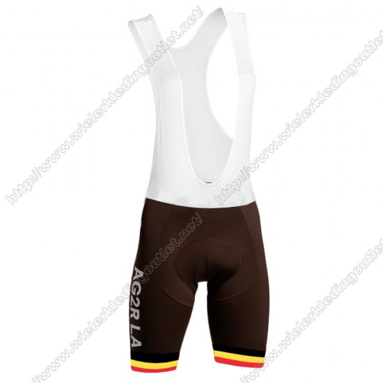 Ag2r Mondiale Citroen 2021 belgium Korte Fietsbroeken Bib 69