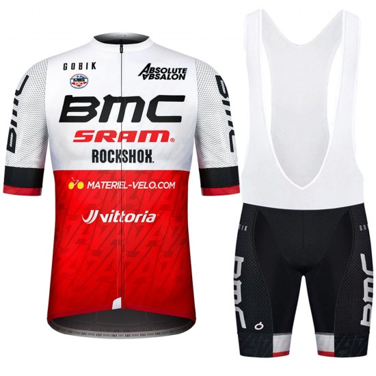 Absolute Absalon Bmc 2021 Team Fietskleding Fietsshirt Korte Mouw+Korte Fietsbroeken Bib 2021052940