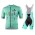 2022 Bianchi Milano Fanaco Green Fietskleding Fietsshirt Korte Mouw+Korte Fietsbroeken Bib drVPz