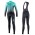 2022 Bianchi Milano Sernio Women Fietskleding Fietsshirt Lange Mouw+Lange Fietsbroek Bib Set XkRbS